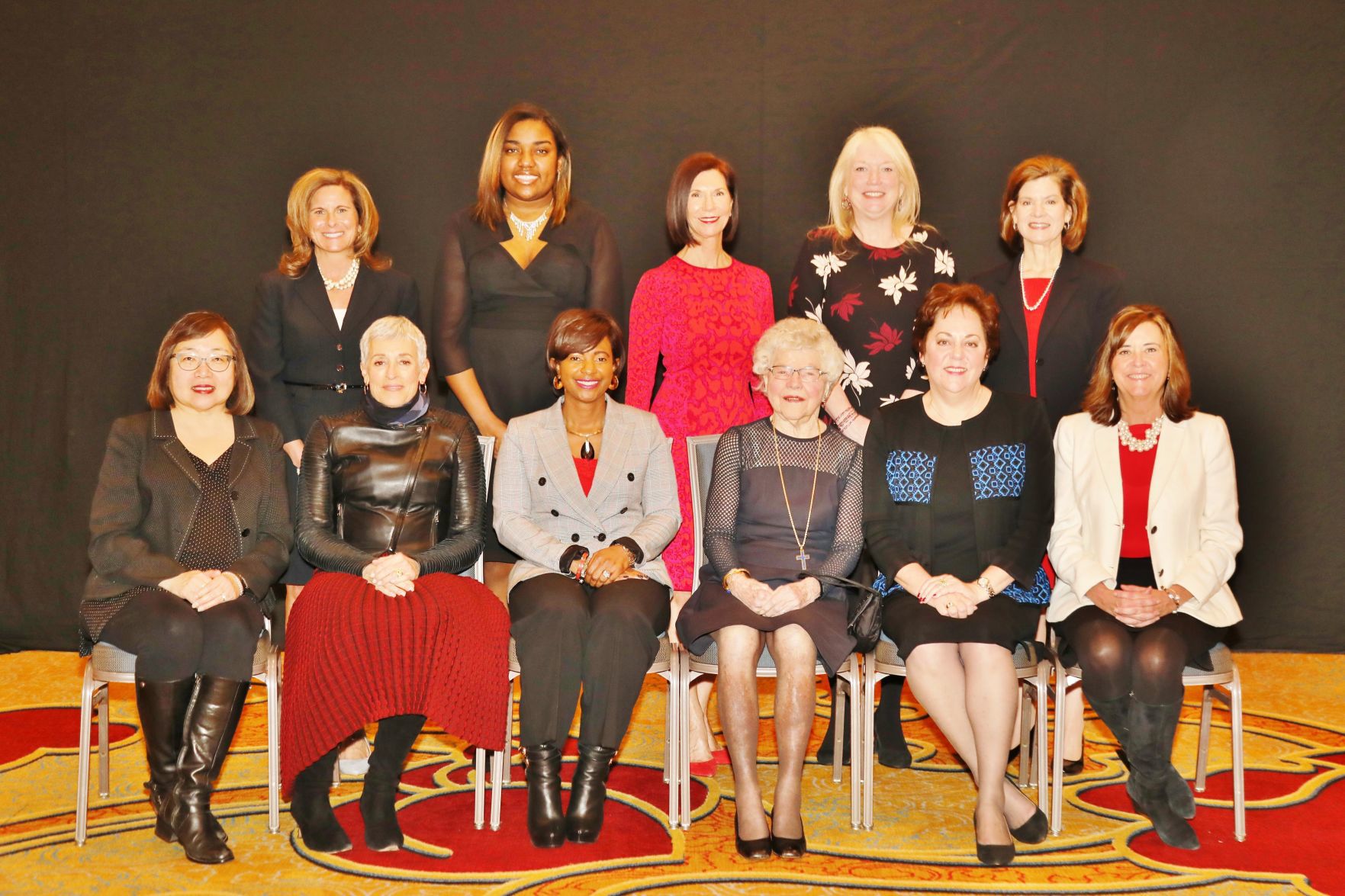 Front: Ruth Kim, Alison Ferring, Dr. Celeste Player, Carol Duhme, JoAnne Levy, Lisa Stump,
Back: Nancy Wolfe, Kaylin Walters, Barbara Archer, Dr. Mary McKay, Theresa Ruzicka